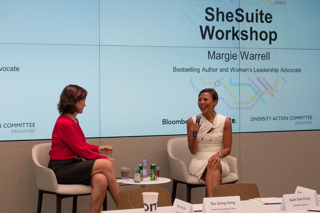 DAC Deloitte Bloomberg Women in Leadership Event 15 Margie Warrell and Haslinda Amin