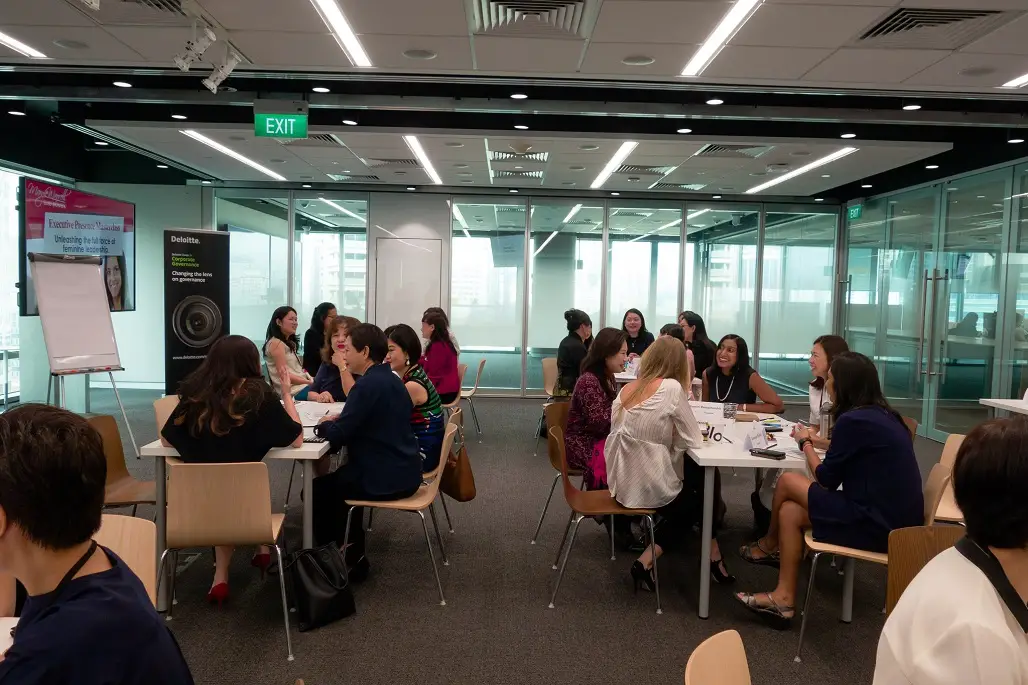 DAC Deloitte Bloomberg Women in Leadership Event 21 Workshop with Margie Warrell