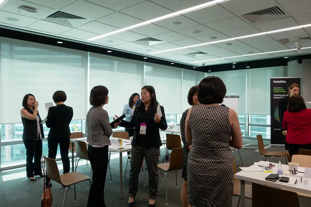 DAC Deloitte Bloomberg Women in Leadership Event 26 Workshop with Margie Warrell