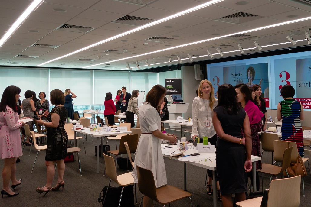 DAC Deloitte Bloomberg Women in Leadership Event 27 Workshop with Margie Warrell