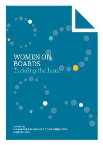 Women on Boards Tackling the Issue cover 1