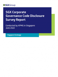 SGX Corporate Governance Code Disclosure Survey Report cover2