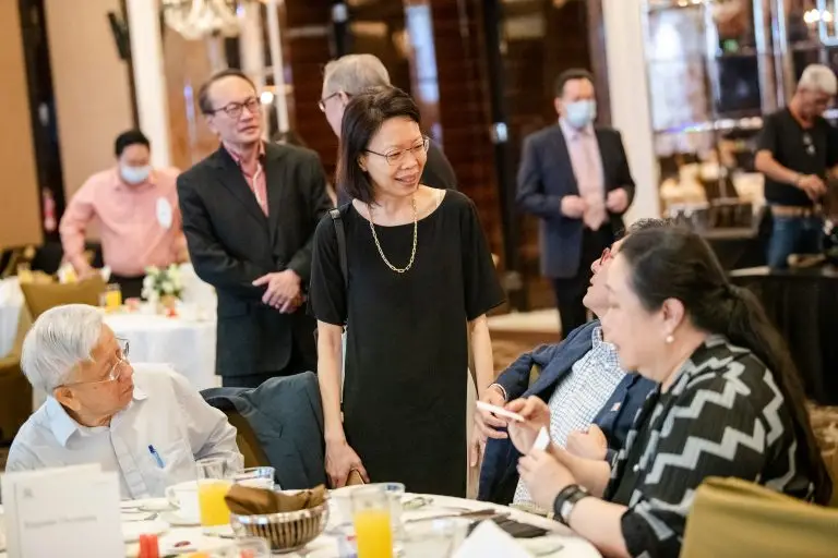 Photo of participants mingling at CBD's Council for Charity Boards 23 Nov 2022